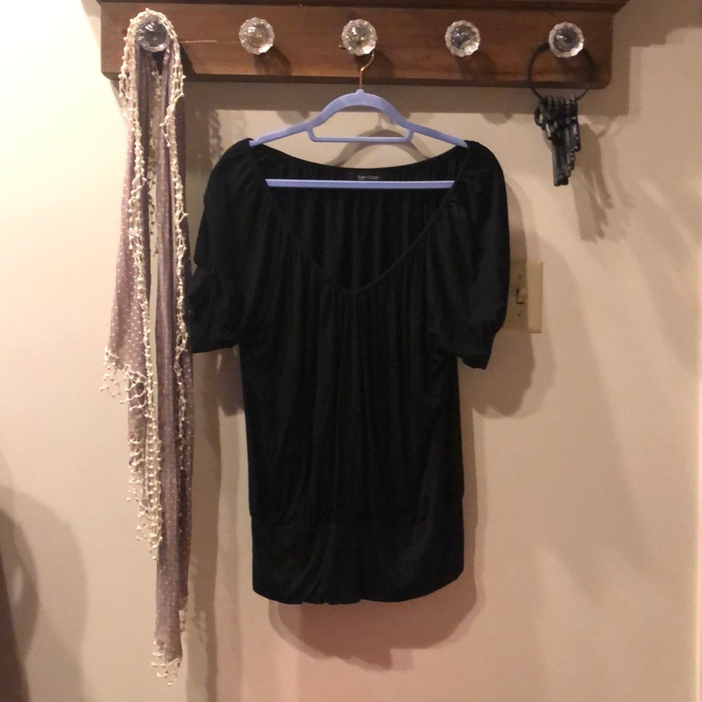 Black Karen Kane banded shirt size xl